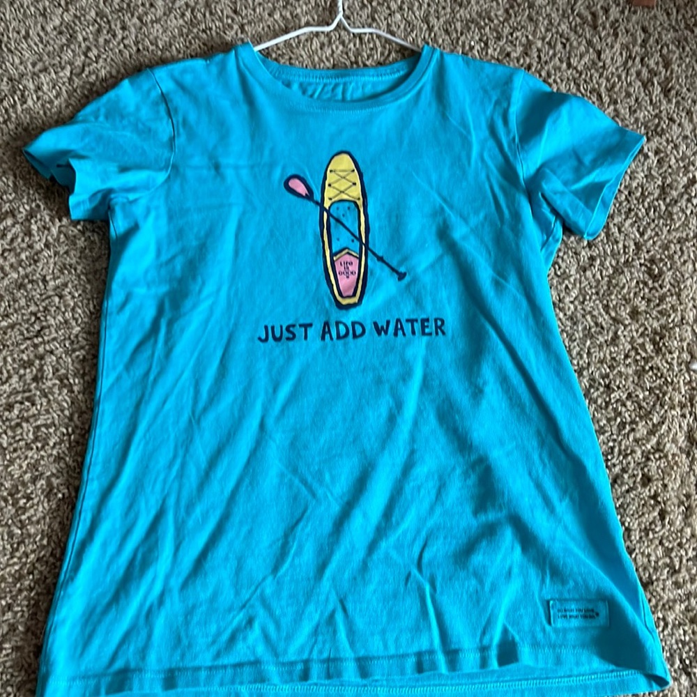 Light blue/teal tee shirt